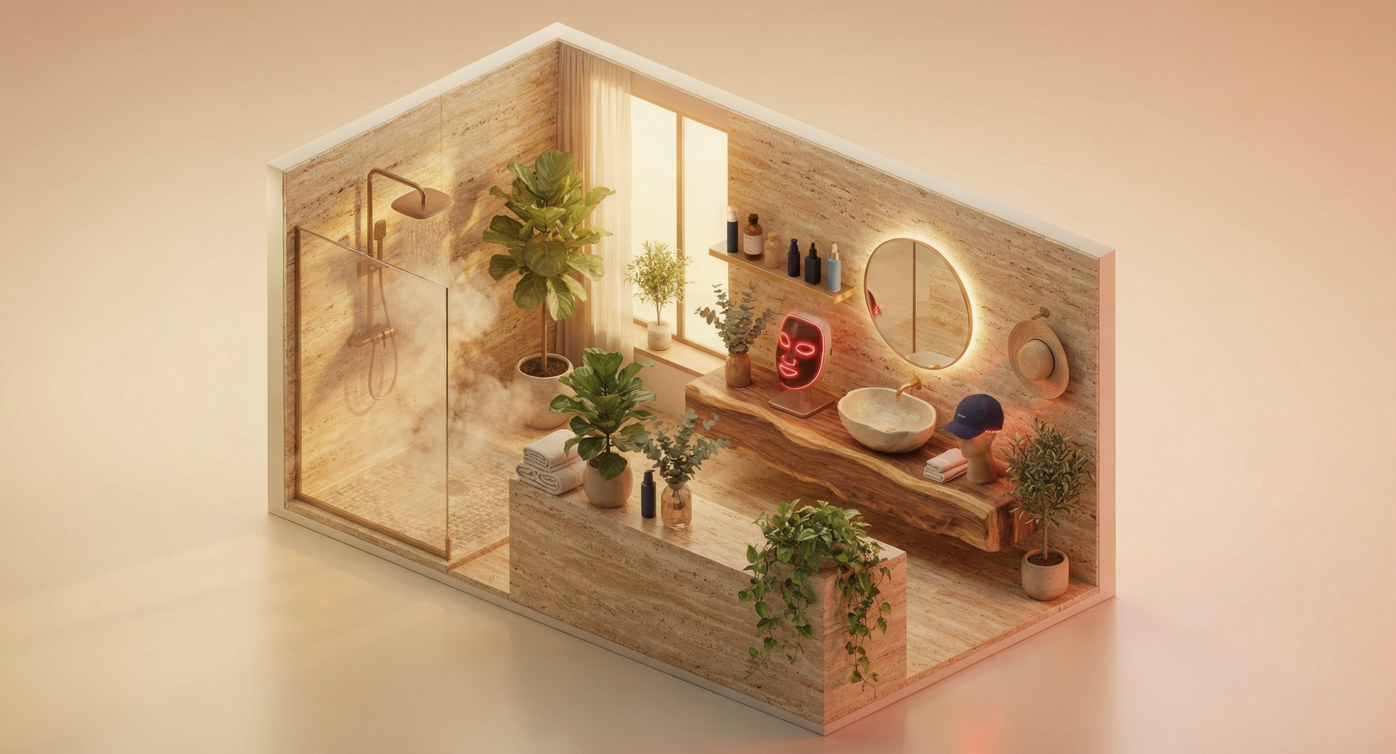 isometric bathroom
